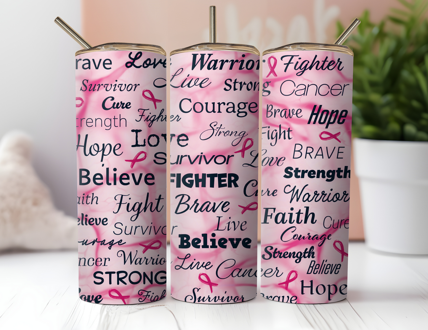 Breast Cancer Tumbler